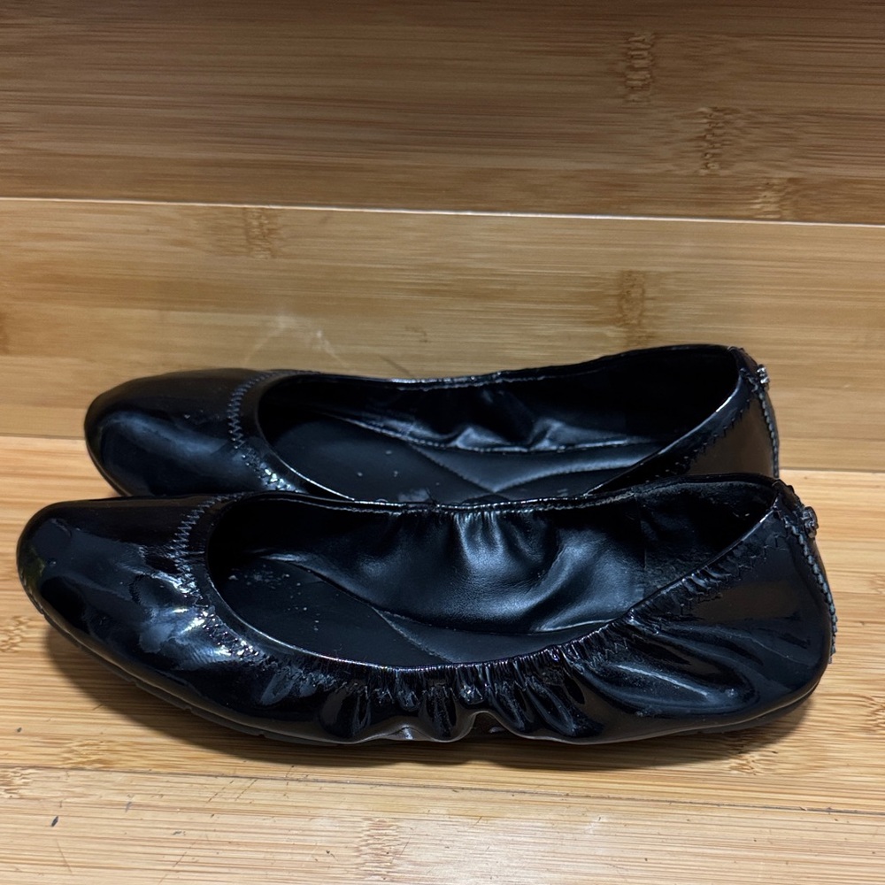 Cole Haan Shiny Black Women's Flats